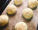 Hình bước làm 5 của món Vỏ hamburger (dùng tangzhong)