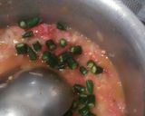 A picture of step 4 of Tamator ki chutni.