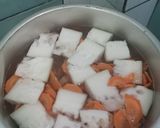 Foto langkah ke 4 dari resep Sayur bening bihun labu air.