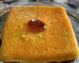 A picture of step 4 of Knafeh na'ameh (traditional palestinian recipe).