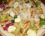 Φωτογραφία βήματος 3 της συνταγής Ceasar's salad 🥗 - Η σαλάτα του Καίσαρα