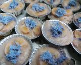 รูปขั้นตอนการทำที่ 4 ของ ขนมกล้วยขนมฟักทองนึ่งมะพร้าวอ่อน