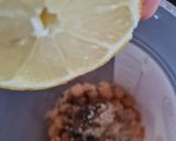 Foto del paso 3 de la receta: Hummus con morrón verde asado en la hornalla 🫑🫕