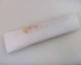 A picture of step 3 of Tamagoyaki with Shio Kombu and Green Onion.