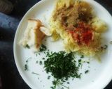 A picture of step 3 of Bread pottao heart cutlet.