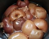 A picture of step 6 of Apple and White Fungus Soup - Drinks 蘋果水.