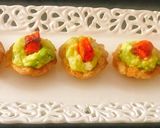 A picture of step 7 of Plantain Baskets Topped with Guacamole & Chicken Tikka.