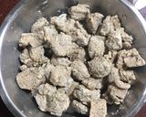 A picture of step 3 of Kurkure Soya / Crispy Soya.