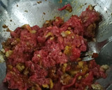 Foto del paso 1 de la receta: Hamburguesas con salsa de berenjena