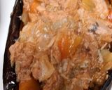 Foto del paso 7 de la receta Berenjenas rellenas de atún en freidora de aire