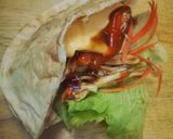 Hình bước làm 9 của món Bánh mì Pita nướng chảo
