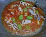 Foto langkah ke 4 dari resep Oseng Pedas Cumi Pete.