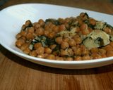 Foto del paso 5 de la receta Potaje de garbanzos con bacalao 🍴