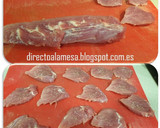 Foto del paso 2 de la receta: Solomillo de cerdo encebollado