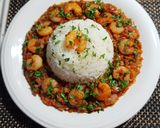 Foto del paso 5 de la receta: Enchilada de Camarones con Arroz blanco