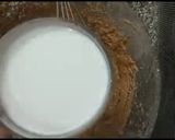 A picture of step 5 of Red velvet sponge cake.