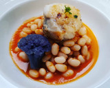 Foto del paso 12 de la receta: Fessolets con rape y brócoli morado