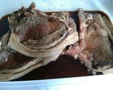 A picture of step 1 of Marinated pork chops on soy sauce (Bistek).