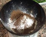 Foto del paso 3 de la receta: Volcán de chocolate sin huevo