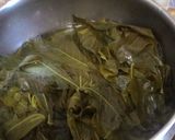 Foto langkah ke 1 dari resep Tumis Bunga Pepaya (tips tidak pahit) + Daun Singkong pedas.