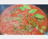 Spagetti paradicsomos húsgolyókkal recept fázis 2 fotója