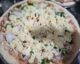 A picture of step 6 of White creamy Pizza | Bechamel Sauce.
