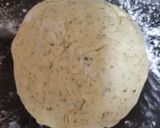 A picture of step 3 of Alfredo stuffed Garlic Bread. 😘.