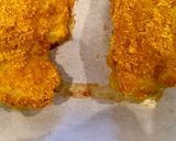 A picture of step 4 of Paleo baked fish fingers - kid friendly.