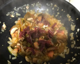 Foto del paso 4 de la receta: Macarrones con kumato, champiñones y jamón