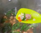 A picture of step 10 of Italian Wedding Soup.