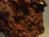 Muffins espelta y avena veganos, variante chocolate y tahine
