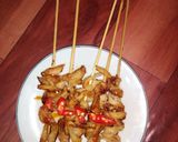 Foto langkah ke 6 dari resep Sate Jamur.