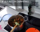 Foto del paso 8 de la receta Salteado tradicional de acelgas con champiñones al ajillo