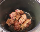 A picture of step 1 of Boeuf Bourguignon.