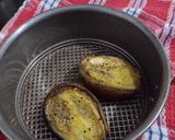 A picture of step 1 of Eggplant Spread.