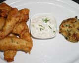 Foto del paso 6 de la receta: Congrio dorado frito con batido de cerveza