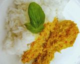 A picture of step 11 of Chicken in coconut and turmeric sauce.