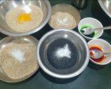 A picture of step 2 of Colorful Til ka mukhwas.