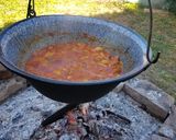 Lecsó (bográcsban) recept fázis 3 fotója