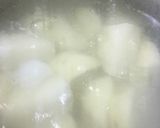 Foto del paso 1 de la receta: Bombas de papa, panceta y queso
