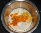 A picture of step 3 of Maharashtrian Mango Piyush.