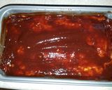 A picture of step 8 of BBQ Meatloaf.