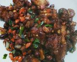 Foto langkah ke 5 dari resep Kung Pou chicken ala mama nadyne superr endulll😋.
