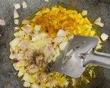 A picture of step 2 of Louki ki Sabji.