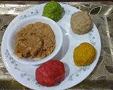 পুরভরা রঙীলা পিঠা। রেসিপির ধাপ 1 ছবি