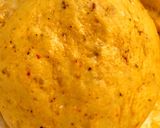 A picture of step 2 of Gluten Free Besan Paappri.
