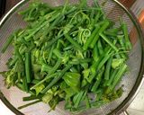 涼拌龍鬚菜佐黃金芝麻醬的食譜步驟3照片
