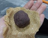 Foto langkah ke 6 dari resep Anabolic Red Bean Mooncake |High Protein, Low Calorie, Sugar & Gluten Free.