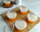 Foto langkah ke 4 dari resep Puding Jeruk Vla Susu.