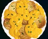 A picture of step 3 of Mango Malpua.